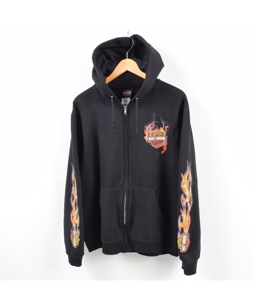 ブランド古着】スウェットフルジップパーカー（スウェット）｜Harley