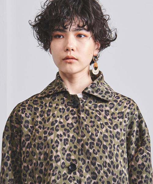 dahl'ia（ダリア）の「＜dahl'ia（ダリア）＞レオパード ビッグコート