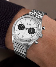 TIMEX｜タイメックス（メンズ）のアナログ腕時計（シルバー/銀色系