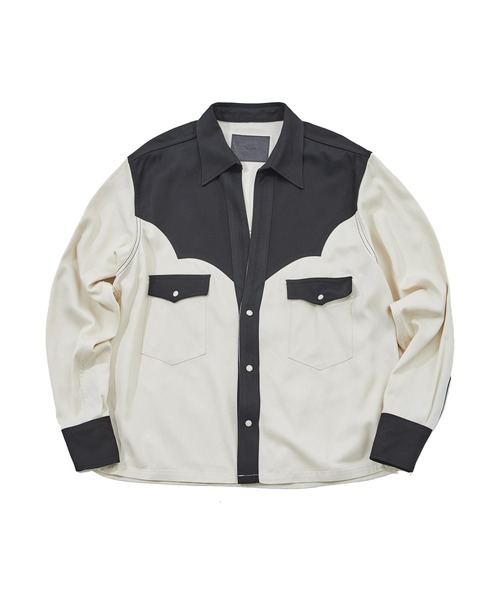 The Letters/ザレターズ】WESTERN CUTTING SHORT SHIRT（シャツ