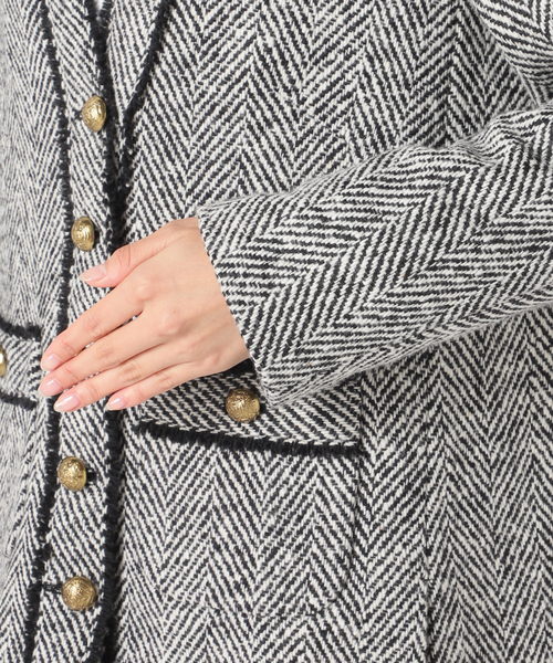 Deuxieme Classe（ドゥーズィエムクラス）の「*TWEED カーディガン