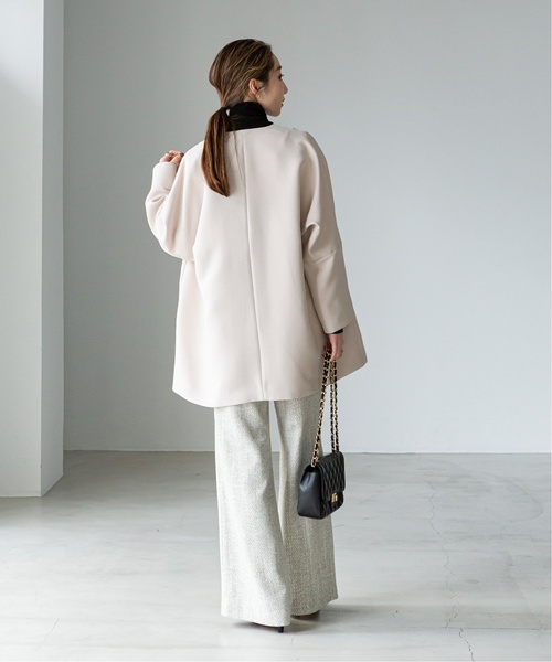 Noble（ノーブル）の「《追加》トリプルクロスCネックショートコート