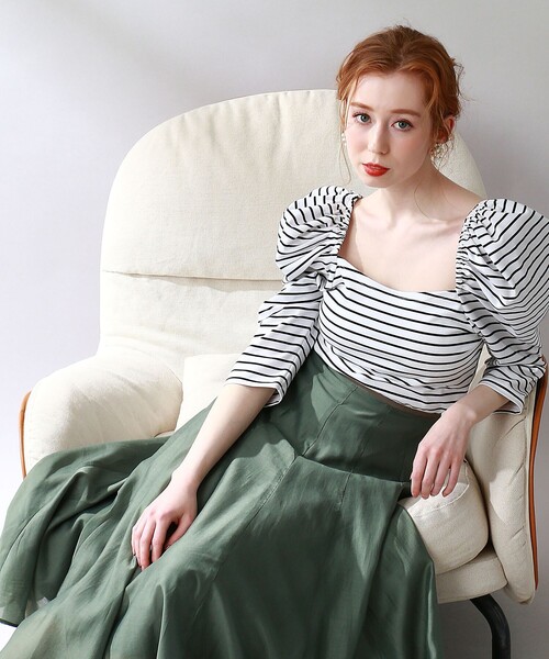 DEICY（デイシー）の「シアーフレアミディスカート（スカート）」 - WEAR