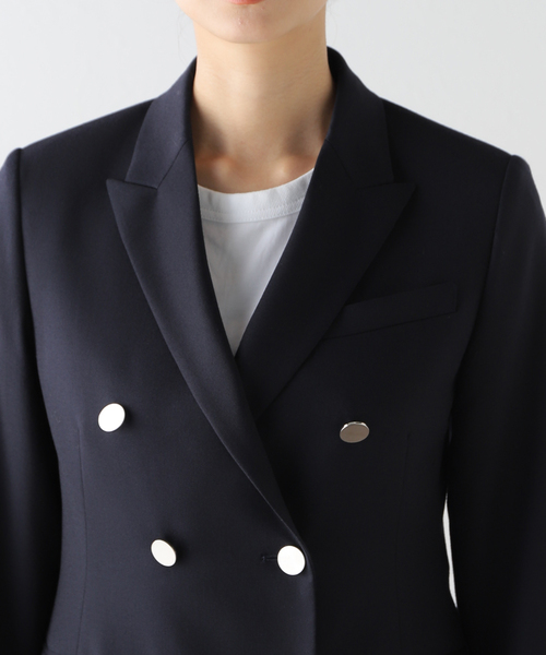 IENA（イエナ）の「ダブルブレストジャケット（テーラードジャケット