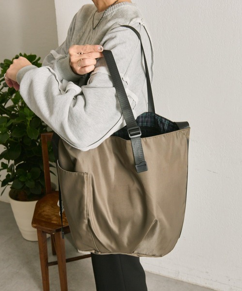 A4サイズ対応》アジャスタートートバッグ（トートバッグ）｜ear