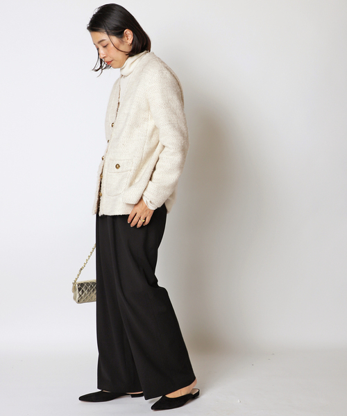 Deuxieme Classe（ドゥーズィエムクラス）の「*TWEED カーディガン