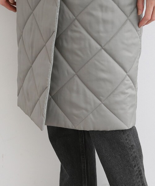 INDIVI（インディヴィ）の「◇【トレンド／ロング丈】キルト＆ウール