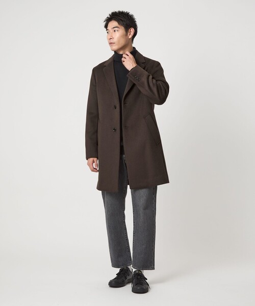 セール】S100 ビーバー チェスターコート（チェスターコート）｜green