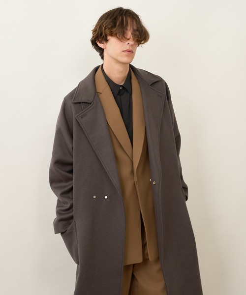 Lui's（ルイス）の「ハイクオリティー メルトンオーバーコート