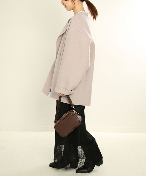 SLOBE IENA（スローブイエナ）の「souple woolダブルフェイスノー