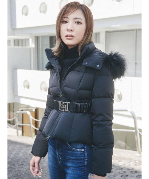 GYDA（ジェイダ）の「GGベルト付SHORT中綿コート（その他アウター