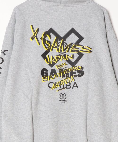 セール】【ムラサキスポーツ限定】X-GAMES/エックスゲームズ パーカー