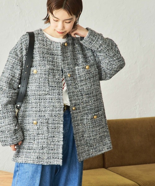 URBAN RESEARCH（アーバンリサーチ）の「GIOLICAラメツイード