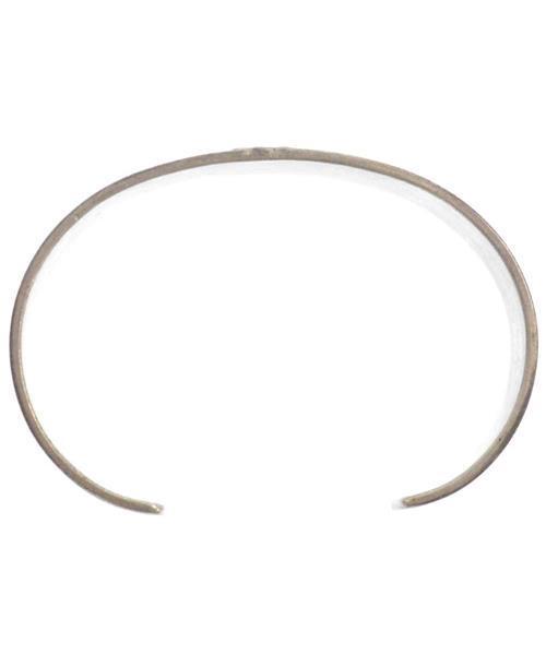 ブランド古着】金メタル付き平打ちブレスレット バングル サイズ