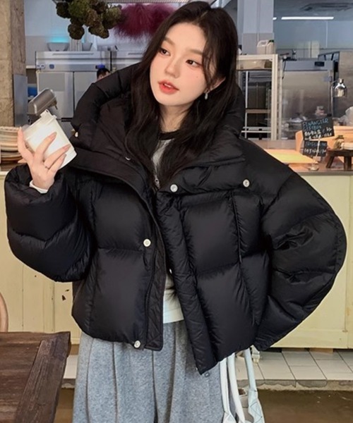 セール】【最終入荷】＼首周りまであったか♪／ フード付き パディング