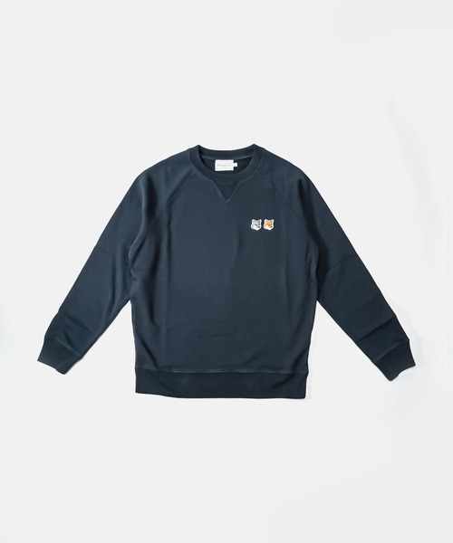 MAISON KITSUNE DOUBLE FOX HEAD PATCH CLASSIC SWEATSHIRT メゾン
