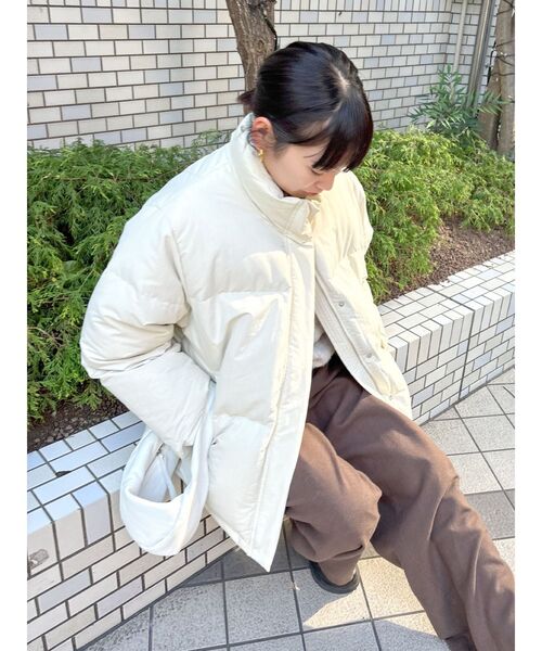 セール】ミドル丈ルーズシルエットダウン（ダウンジャケット/コート