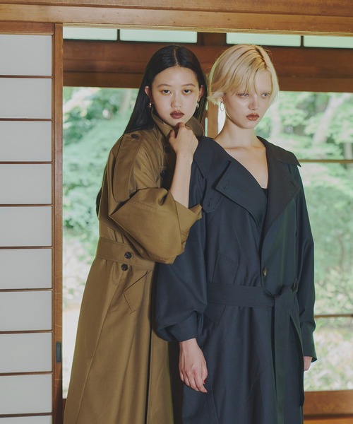 セール】オーバーロングトレンチコート / over long trench coat