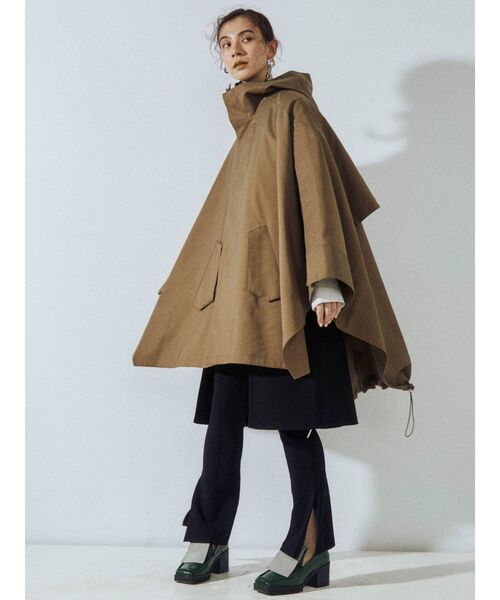 UN3D.（アンスリード）の「フードケープコート（ポンチョ）」 - WEAR