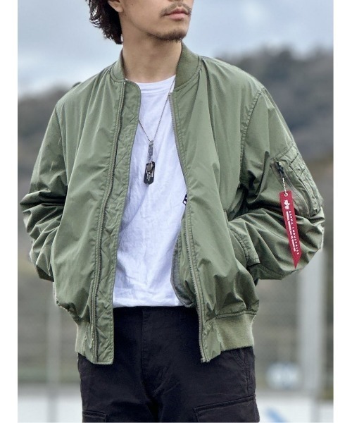 Alpha Industries（アルファインダストリーズ）の「【ALPHA】MA-1 LITE