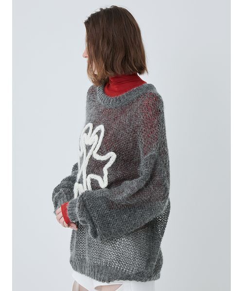 セール】SWAN Hand Stitch Sweater/スワンハンドステッチセーター