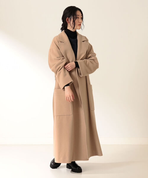 ATON（エイトン）の「ATON / ピュアキャメル モッサ テニスコート