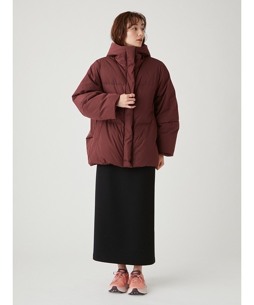 emmi（エミ）の「【emmi atelier】サステナブルフーディーダウン