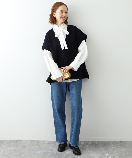 SLOBE IENA（スローブイエナ）の「ボウタイセットインブラウス（シャツ