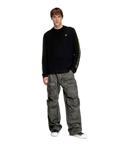 セール】メンズ 長袖Tシャツ T-CRANE-LS-R1（Tシャツ/カットソー