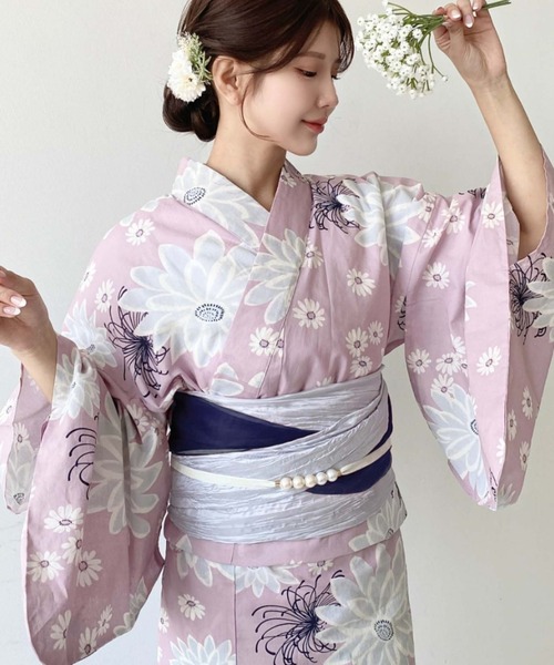 セール】浴衣3点セット（ゆかた・帯2本）、その他3のみ2点セット（浴衣