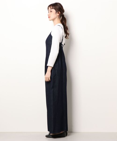 CLANE（クラネ）の「ROUND CUT LOOSE ALL IN ONE（つなぎ