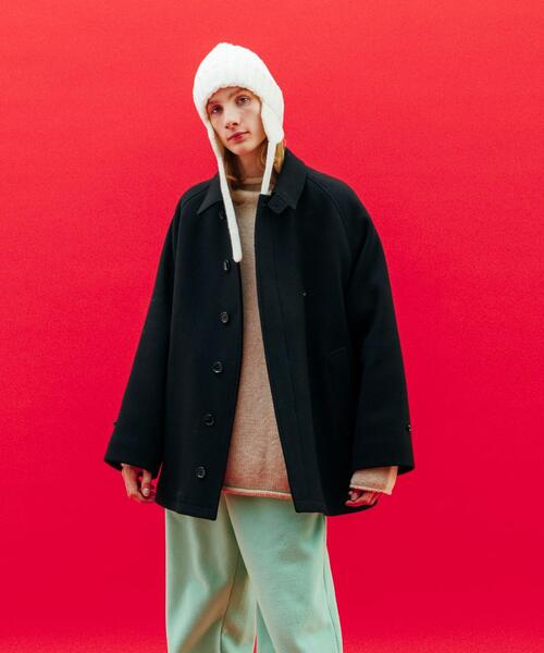 CITEN（シテン）の「＜CITEN＞ウール ハーフコート（その他アウター