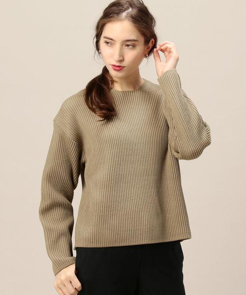 AURALEE（オーラリー）の「＜AURALEE＞リブニット ビッグプルオーバー