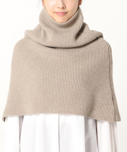 AP STUDIO（エーピーストゥディオ）の「リブニットケープ（マフラー