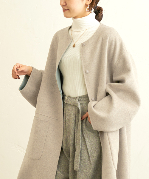 B.C STOCK（ベーセーストック）の「S120ブレンドリバーシブルコート