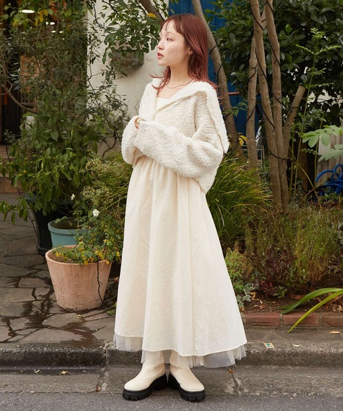 w closet（ダブルクローゼット）の「【2WAY】チュールリバーシブル