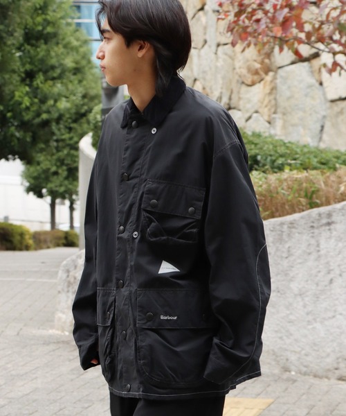 and wander（アンドワンダー）の「and wander×Barbour/アンドワンダー