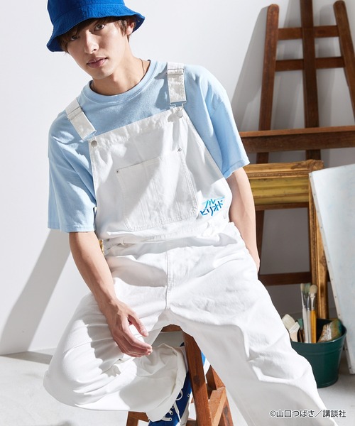 ブルーピリオド】コラボ オーバーサイズ ロゴ刺繍 コットン