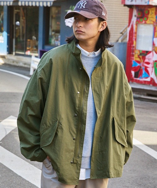 マルチウェイM-65スタンドネックビッグシルエットショートモッズコート