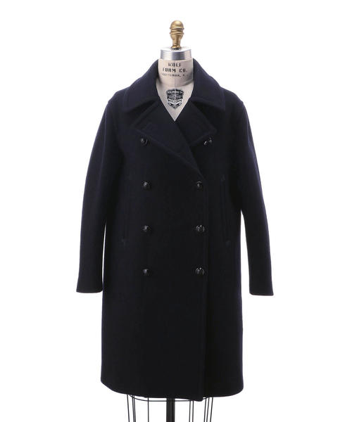 Drawer（ドゥロワー）の「Drawer ウールカシミヤメルトンピーコート