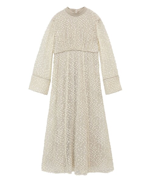 CLANE（クラネ）の「【CLANE/クラネ】SNOW DOT JACQUARD ONEPIECE