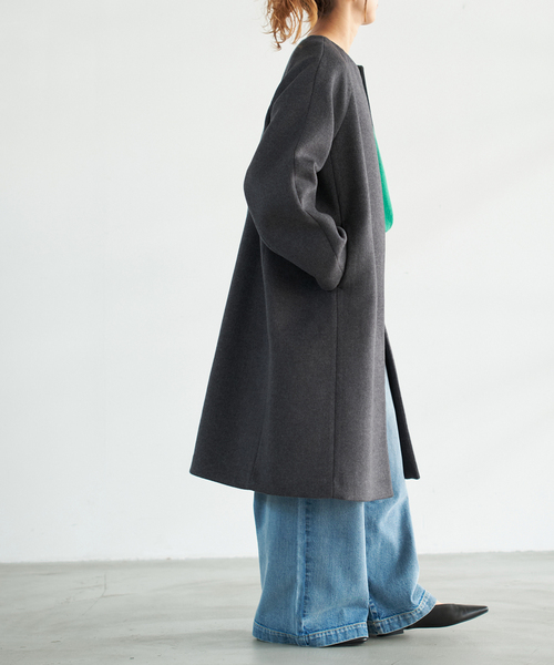 Spick & Span（スピックアンドスパン）の「S160ビーバーノーカラー