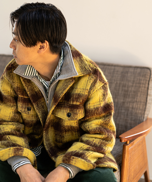 417 EDIFICE（フォーワンセブンエディフィス）の「シャギーチェック