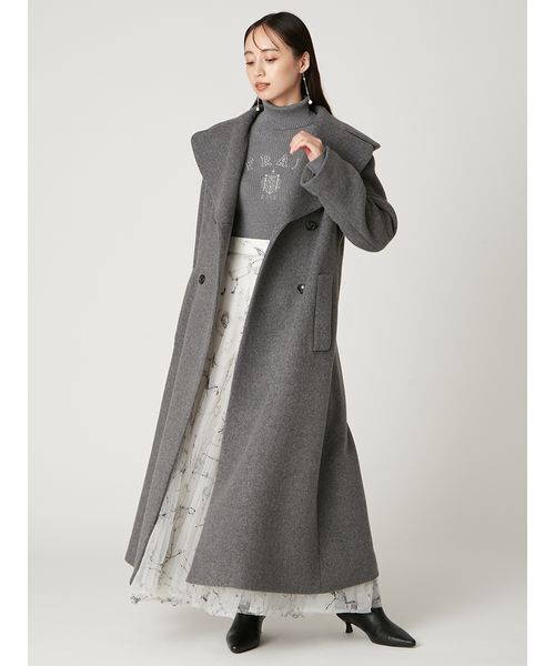 FRAY I.D（フレイアイディー）の「ビッグカラーウールコート（ダッフル