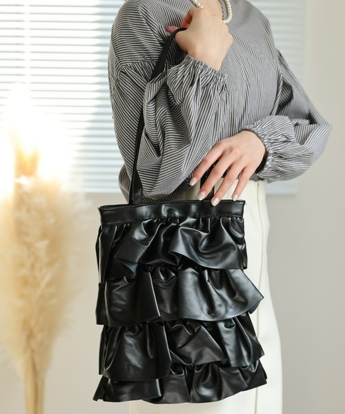 セール】フリルトートバッグ（トートバッグ）｜sakishimatokyo