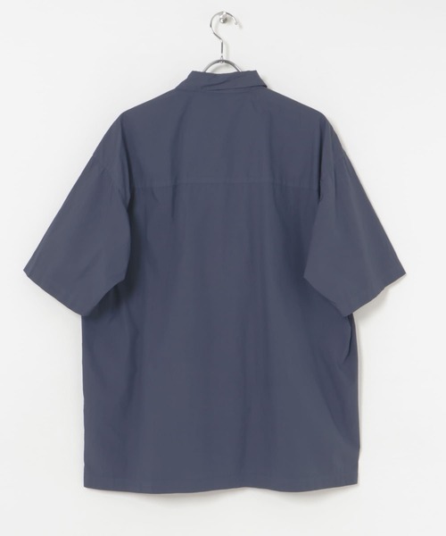 ATON COTTON LAWN OS SHORT-SLEEVE SHIRTS（シャツ/ブラウス）｜ATON