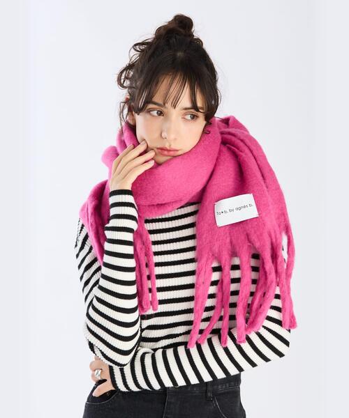 カラー マフラー（マフラー）｜To b. by agnes b.（トゥービーバイ