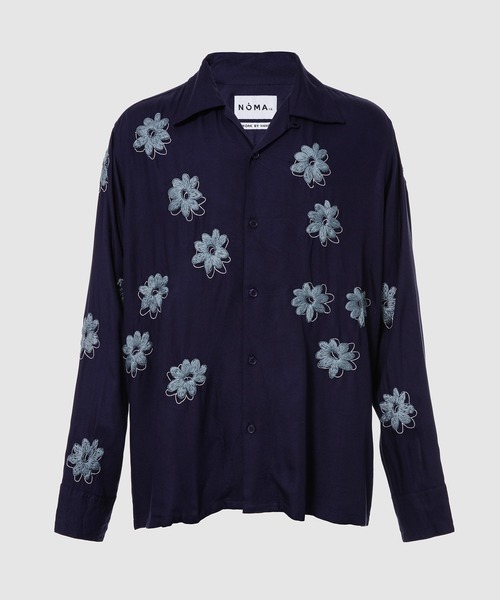 NOMA t.d.（ノーマティーディー）の「Floral Hand Embroidery Shirt