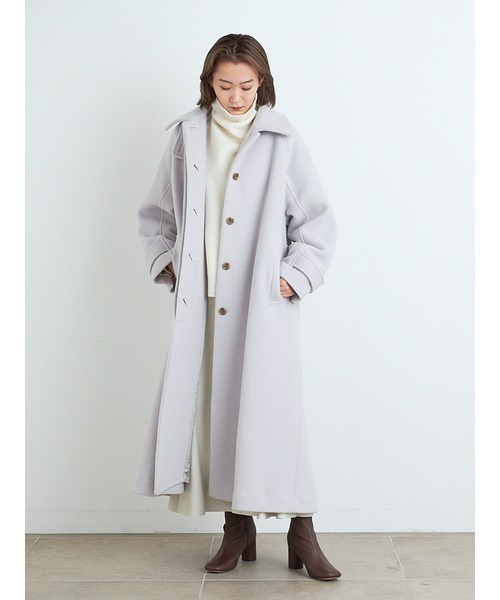 FRAY I.D（フレイアイディー）の「バルマカンロングコート（ステン