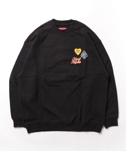 ANTIBAL（アンティバル）の「【ANTIBAL】 420g裏毛 ワッペン風刺繍